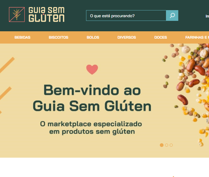 Personalização Marketplace Guia sem Glúten