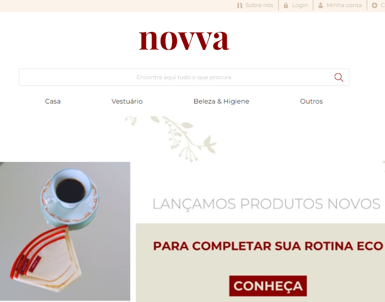 Personalização de Layout Marketplace Mercado Novva