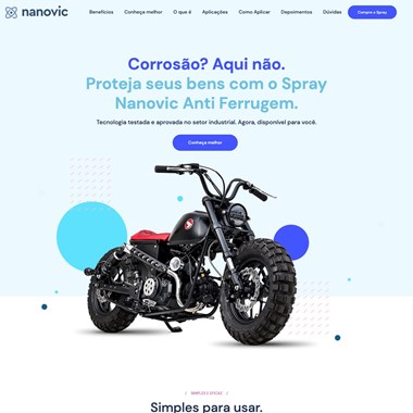 Nanovic Página de Vendas